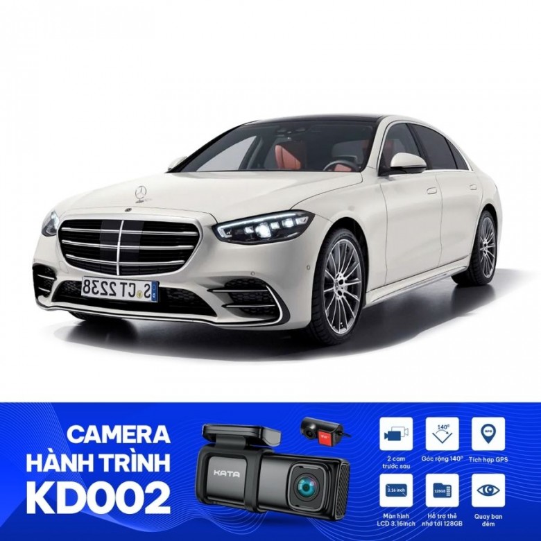 Lắp Camera Hành Trình Cho Xe Mercedes Trên Toàn Quốc | KATA KD002